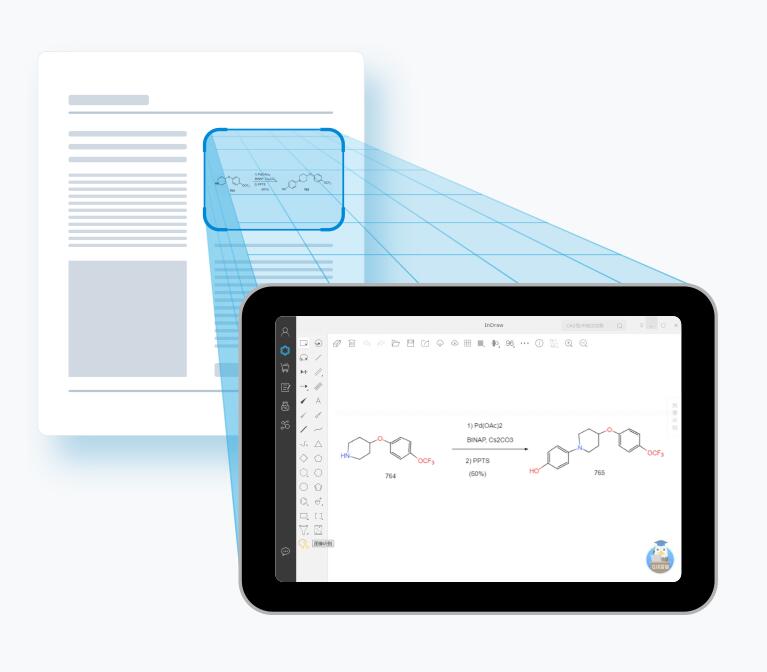 InDraw(化學結構式編輯器)