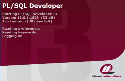 PL/SQL Developer截圖