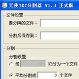天使txt文本分割器